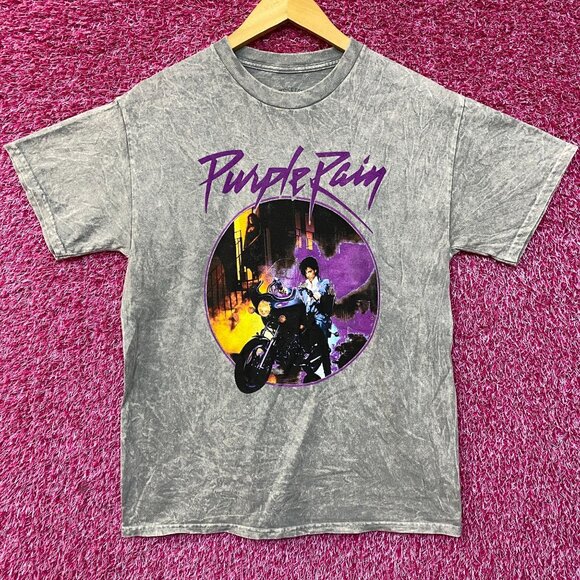 Prince the Revolution Purple Rain Album Art Funk Rock Tee Medium - Picture 1 of 4